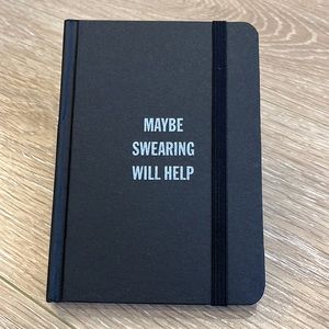 Mini Notebook “Maybe Swearing Will Help”